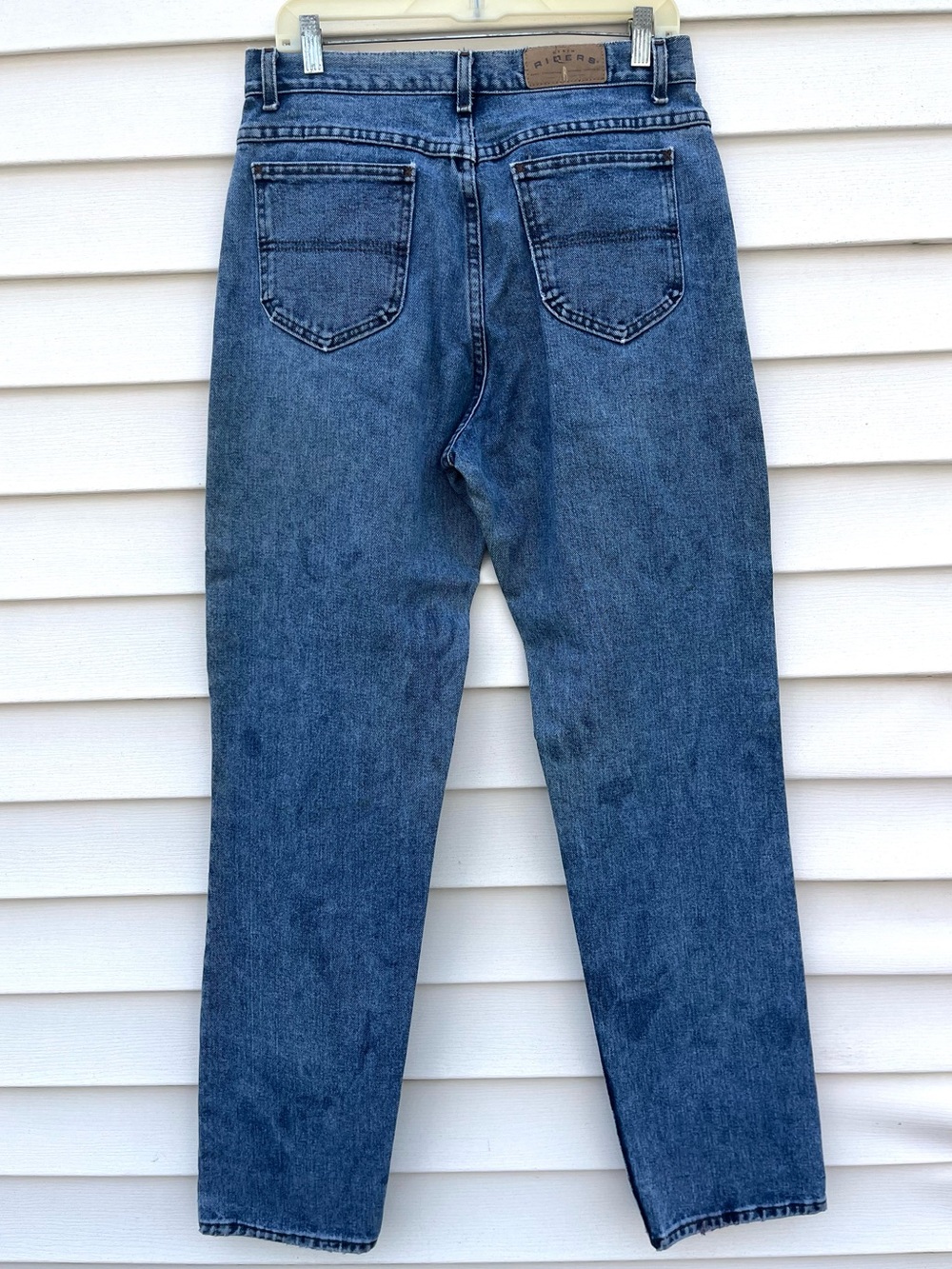 Vintage Riders by Lee Straight Leg Denim Jeans Womens Size 12 Long - Picture 7 of 12